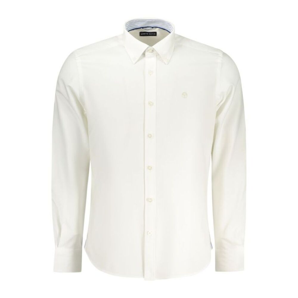 North Sails Bianco Cotton Men Men's Shirt